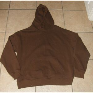 Chocolate Brown Sz XL Casual Wear Comfy Hoodie Hooded Sweatshirt FASHION NOVA